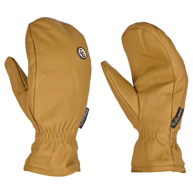 Crab Grab Cinch Trigger Mittens 2024 - Small in Brown